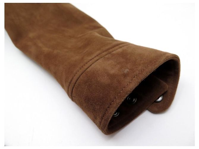 NEW BELSTAFF JACKET LEDERJACKE COOPER SUEDE 710207 48 M LIGHT BROWN LEATHER - view 10