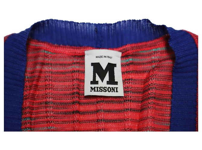 M Missoni Cardigan aus roter Viskose - Ansicht 6