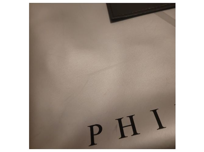 Philipp Plein hobo bag shopper prata - vista 10