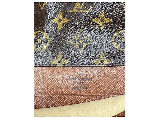 Louis Vuitton Pochette Louis Vuiton Sofia Coppola Monogram in tela marrone - vista 5