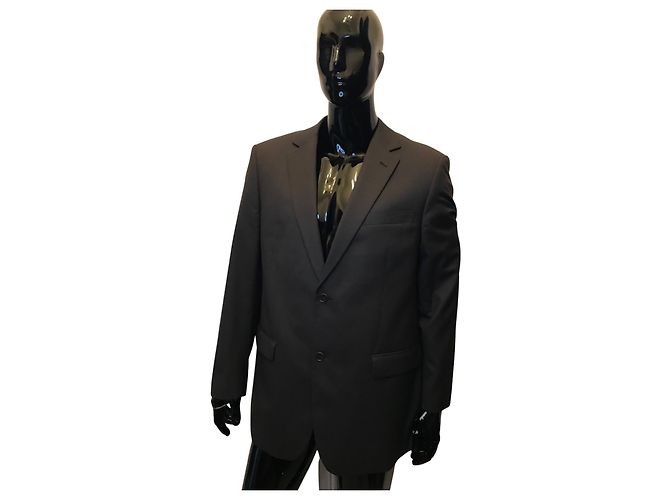 Autre Marque TED LAPIDUS Men's Wool Jacket Dark Brown - view 6