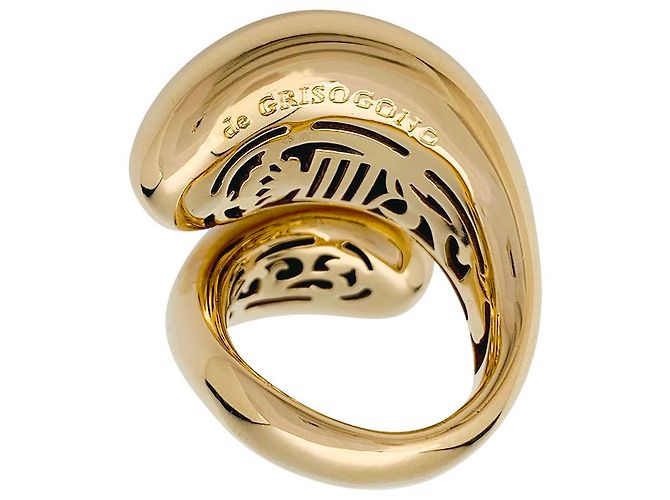 De Grisogono „Sensuale“ Ring aus Gelbgold. - Ansicht 4