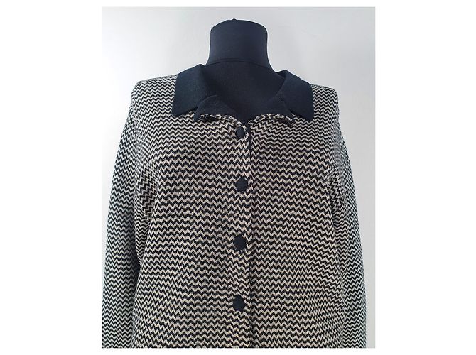 Autre Marque Laura Ashley Strickjacke aus Wolle Mehrfarben - Ansicht 2