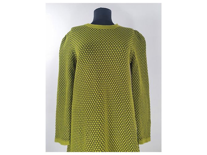 Vestido de algodón verde Cos M - vista 2