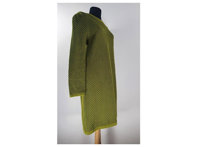 Vestido de algodón verde Cos M - vista 3