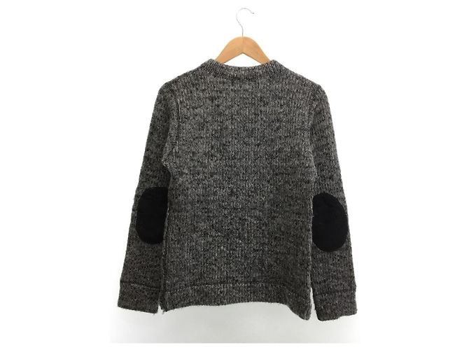 JUNYA WATANABE COMME des GARCONS MAN Pullover (dick) / M / Wolle / Grau / WP-T036 / Roving-Stil gestrickt - Ansicht 2