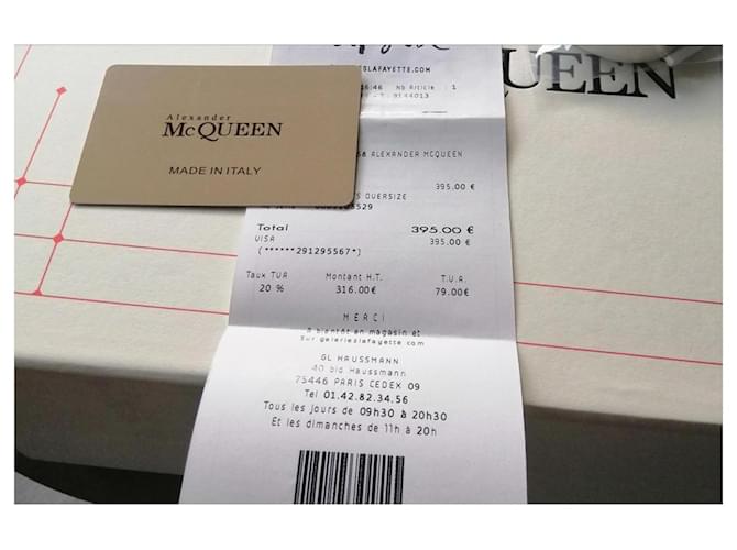 Ultimo Alexander Mcqueen Bianco - vista 3