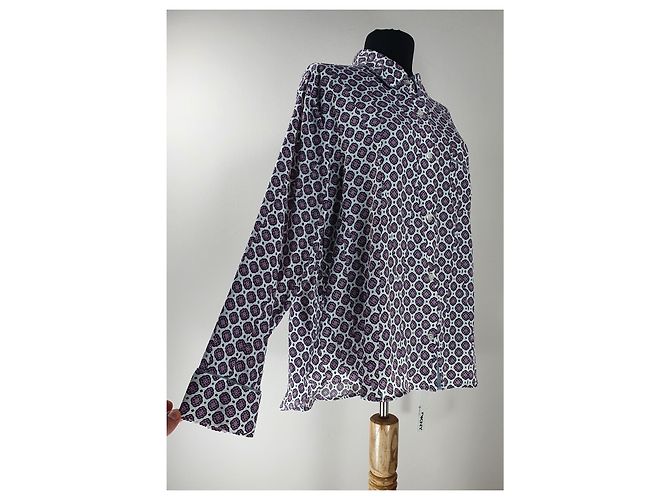 DKNY Pajama Style Top Multicolore Polyester M Multiple colors - view 3