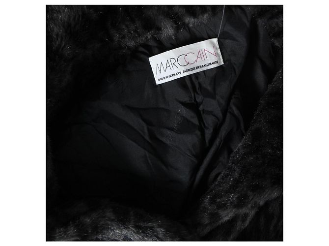 Abrigo Marc Cain Gris Negro Acrílico - vista 4