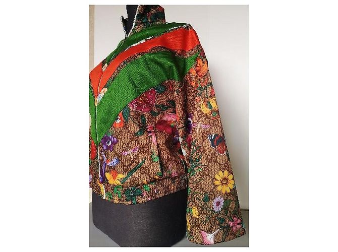 Gucci GG Flora technical jersey jacket - view 2