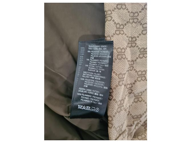 Manteau Gucci x Balenciaga Beige - vue 6