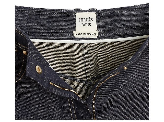 Hermès MINI PANTALONCINI MEDOR IT36/38 Blu - vista 3
