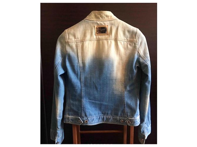 Dolce & Gabbana Jeansjacke Hellblau - Ansicht 2