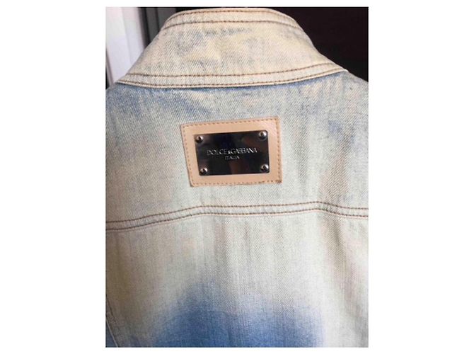 Dolce & Gabbana Jeansjacke Hellblau - Ansicht 6