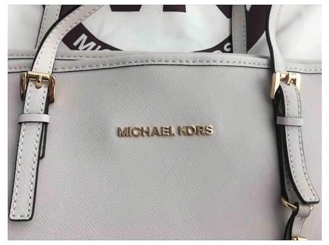 Michael Kors Borsa Jet Set di Micheal Kors Crema Bianco sporco - vista 2