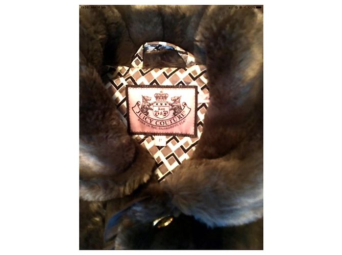 Chaqueta de pelo sintético Juicy Couture Marrón claro - vista 4