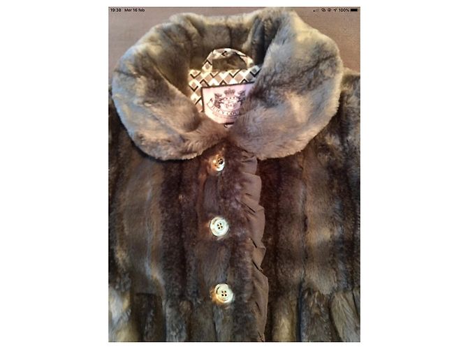 Chaqueta de pelo sintético Juicy Couture Marrón claro - vista 6