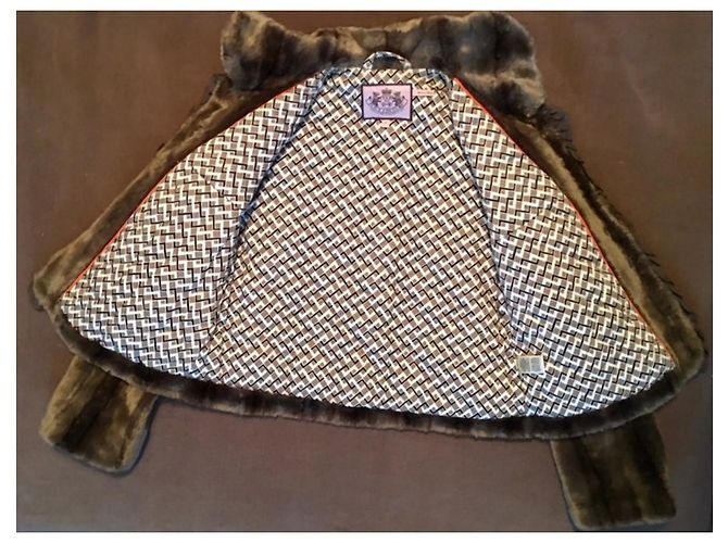 Chaqueta de pelo sintético Juicy Couture Marrón claro - vista 8