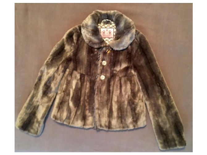 Chaqueta de pelo sintético Juicy Couture Marrón claro - vista 9