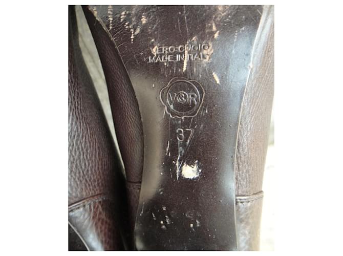 Viktor & Rolf botas Viktie & Rolf p 37 Marrón oscuro - vista 6