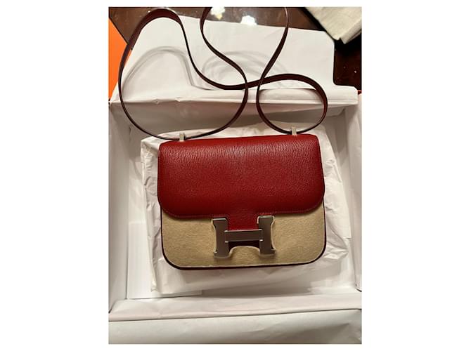 Constance Hermès Hermes Constanza Mini Roja - vista 10
