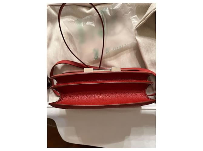 Constance Hermès Hermes Constanza Mini Roja - vista 5