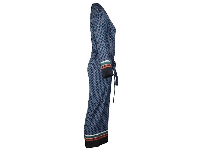 Maje Printed Jumpsuit in Multicolor Polyester - view 2