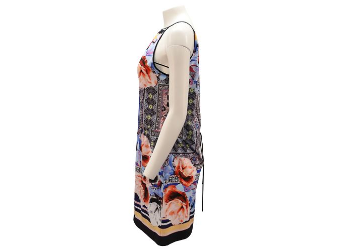 Abito Keyhole stampato Clover Canyon in poliestere multicolore Stampa python - vista 3