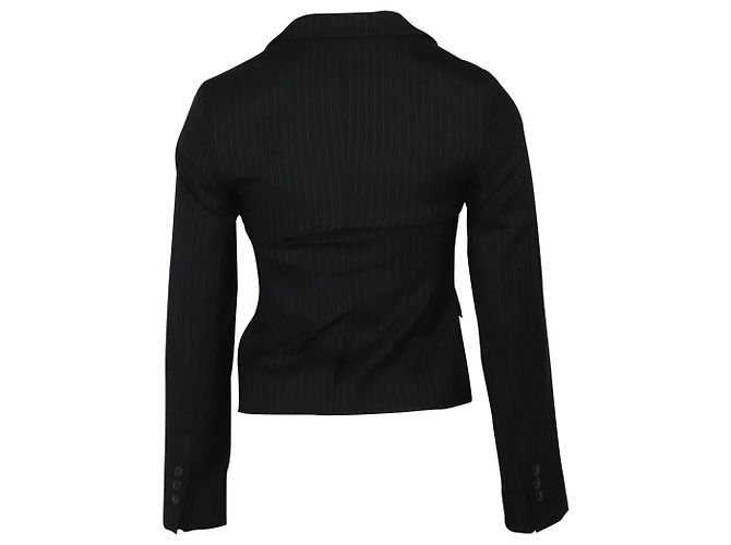 Completo Joseph Giacca e Gonna Set in Lana Nera Nero - vista 3