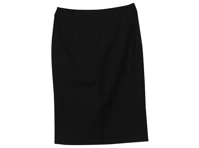 Completo Joseph Giacca e Gonna Set in Lana Nera Nero - vista 4