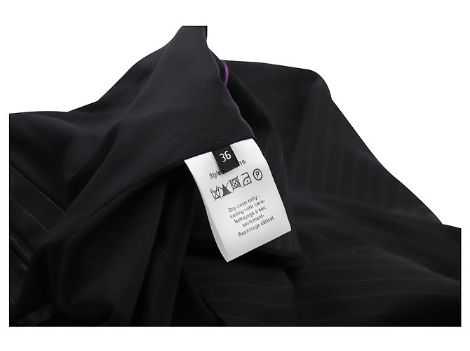 Completo Joseph Giacca e Gonna Set in Lana Nera Nero - vista 7