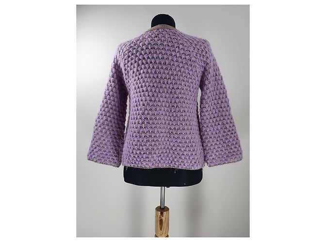 Strickjacke Jacqline By Malene Birger Lila - Ansicht 4