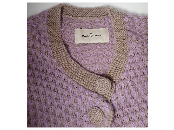 Strickjacke Jacqline By Malene Birger Lila - Ansicht 6