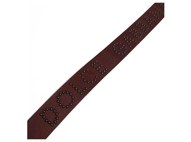 [Used] DOLCE & GABBANA DOLCE & GABBANA Belt Men's Cowhide Cowhide - view 2