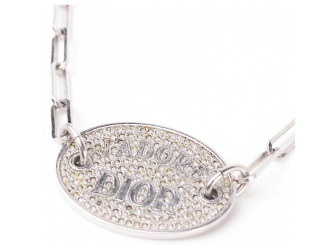 J'adore Dior Choker-Halskette Silber Hardware - Ansicht 4