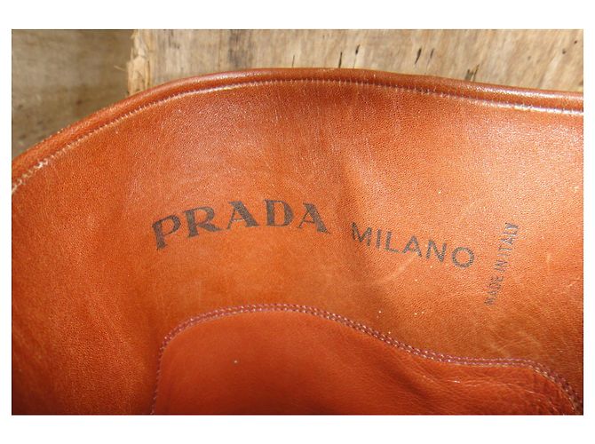 Prada Vintage-Stiefel p 37 Schwarz - Ansicht 7