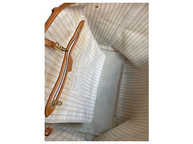 Louis Vuitton Neverfull Damier Azur GM Blu chiaro - vista 14