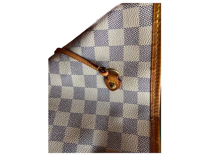 Louis Vuitton Neverfull Damier Azur GM Blu chiaro - vista 6