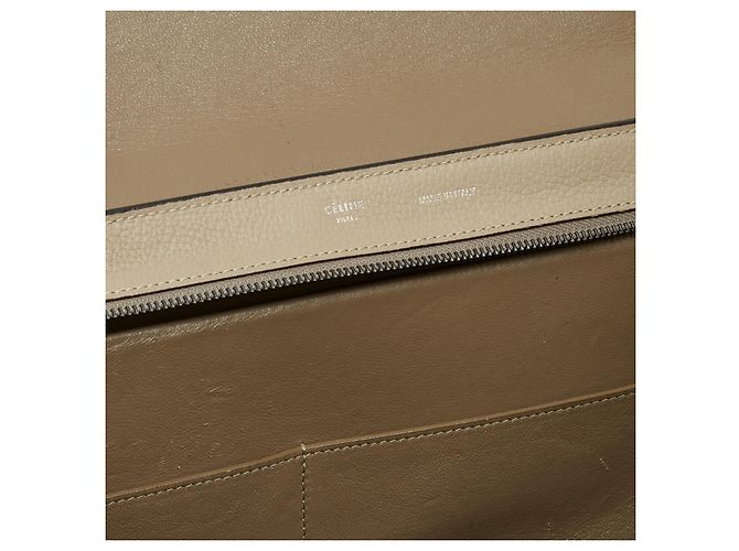 Trapèze Céline TRAPEZIO MM CON CINTURINO Beige - vista 5