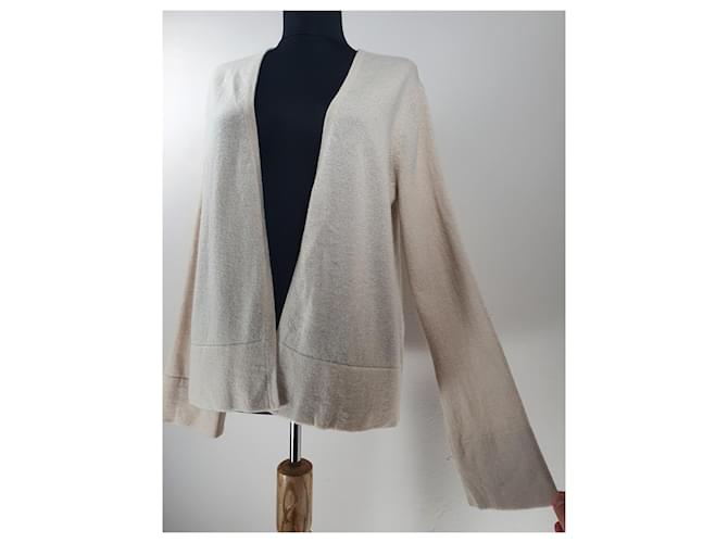 FTC Strickjacke aus Kaschmir Beige - Ansicht 2