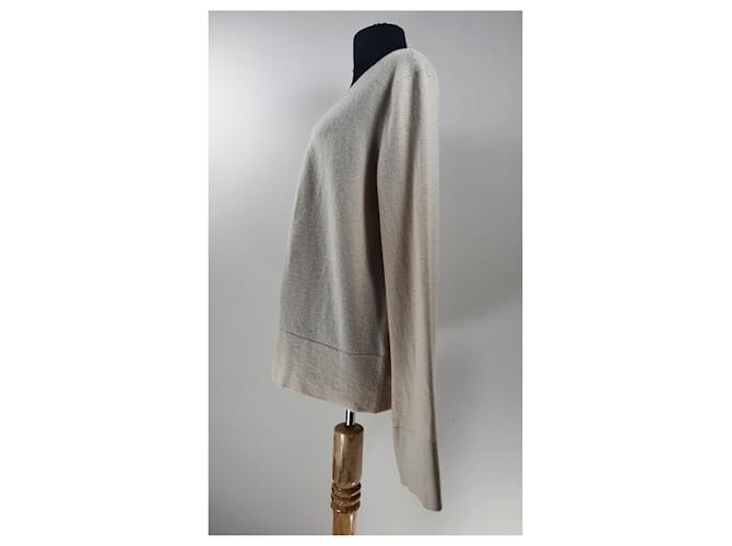 FTC Strickjacke aus Kaschmir Beige - Ansicht 3