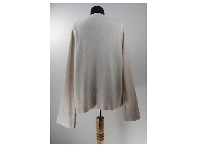 FTC Strickjacke aus Kaschmir Beige - Ansicht 4