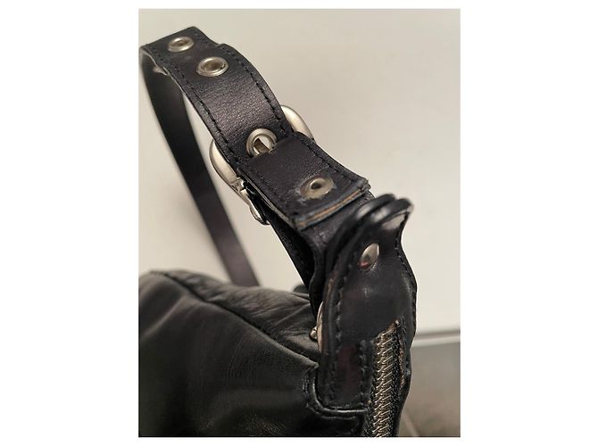 Borsa Barbara Bui in pelle nera Nero - vista 10