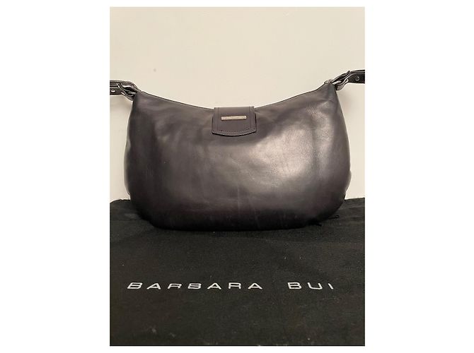 Borsa Barbara Bui in pelle nera Nero - vista 9