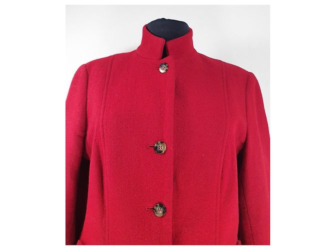 Blazer Weekend Max Mara de lana roja - vista 2
