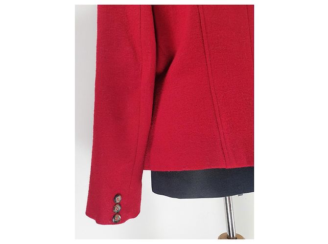 Blazer Weekend Max Mara de lana roja - vista 5