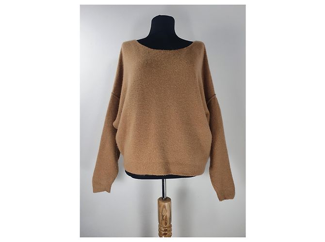 American Vintage Pullover Braun Wolle L/XL - Ansicht 3