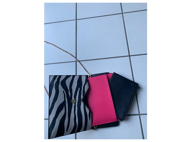 Pochette Liu.Jo Stampa Zebra in Tela - vista 4