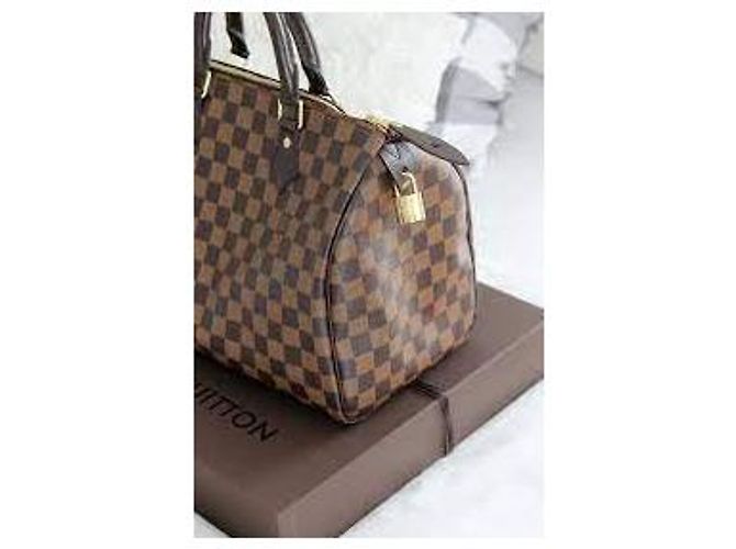 Louis Vuitton Speedy 30 Damier Ebene Canvas - vista 2