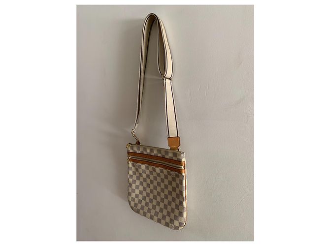 Louis Vuitton Damier Azur pochete in tela Bosphore - vista 2